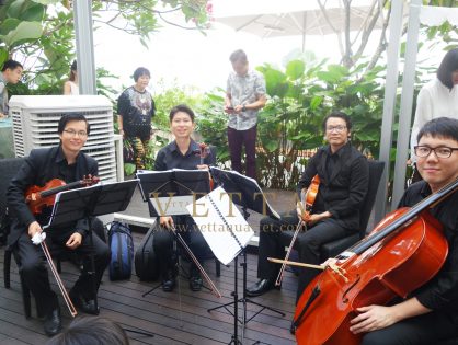 Kathleen's Wedding at Flutes, National Museum of Singapore