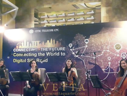 ESTA String Quartet for Corporate Event at Republic Plaza Tower Club