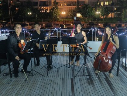 String Quartet for Private Yacht Booking
