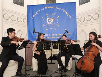 Compagnie des Mousquetaires d’Armagnac Singapore ASEAN Grand Chapitre Dinner at CHIJMES