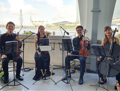 Carlos & Miwako's Wedding at Clifford Pier Alfresco Deck