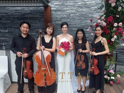 Ee Ling's Wedding at Terrace by the Poolside, Ritz Carlton