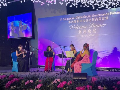 4th Singapore-China Social Governance Forum 2024 at Flower Field Hall, Gardens By the Bay