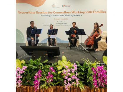 Ministry & Social Development (MSF)'s Networking Session for Counsellors at One Farrer Hotel, Grand Ballroom