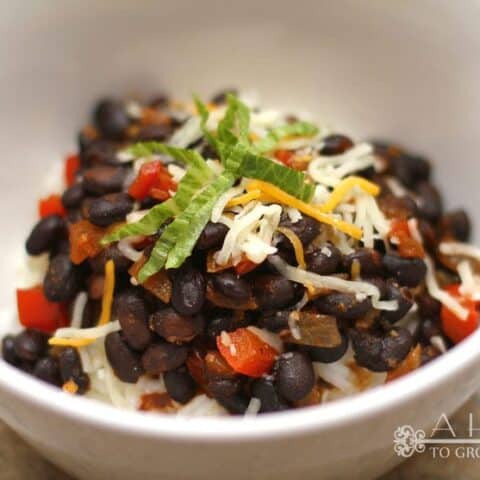 Delicious Mexican Black Beans