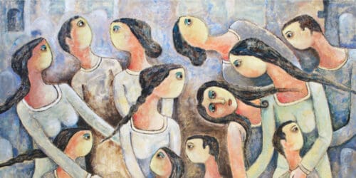Anani Mansour Barakat Palestinian Art Banner