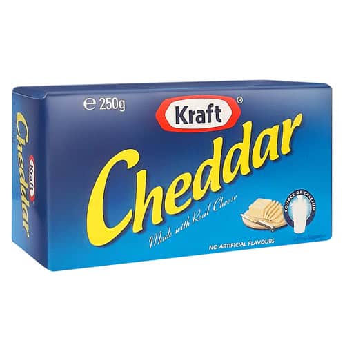 Kraft Cheddar Cheese 250g Supersavings