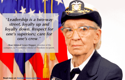 Why Employees Leave Managers, not Companies (and what to do about it) 7 employees leave managers, not companies grace hopper knows