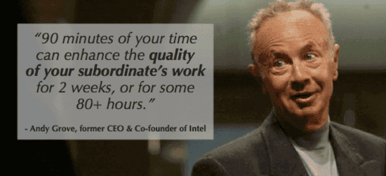 Why is everyone afraid at work? (and what to do about it) 5 afraid at work - andy grove knows the value of 1 on 1s which can break down that fear