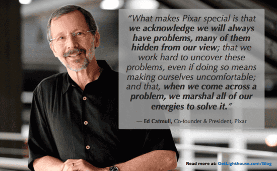 How great leaders get out of management debt and stay that way 1 management debt - ed catmull always seeks out problems