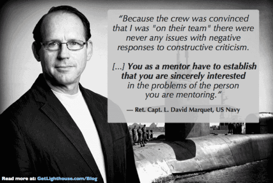Why You Should Build Rapport with Everyone You Manage 3 Build rapport like Captain David Marquet if you want your feedback well received