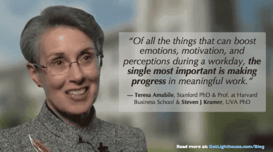 How to stop being a bad leader and turn around a miserable team 8 bad leader unhappy team - Teresa Amabile knows the progress principle matters