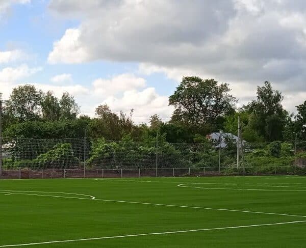 Футбольное поле. искусственная трава. 42 х 64.