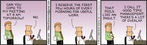 How to Have Great Meetings: 10 Tips for Conducting Effective Meetings 15 conducting effective meetings dilbert maker manager