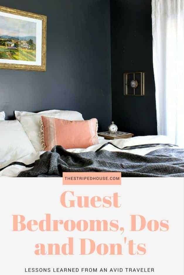 GUEST BEDROOM DOS AND DON'TS The Striped House
