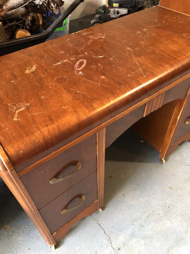 makeover veneer waterfall dressers