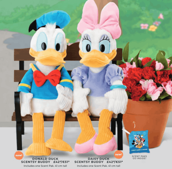 Donald Duck & Daisy Duck Scentsy Buddys - Disney & Scentsy
