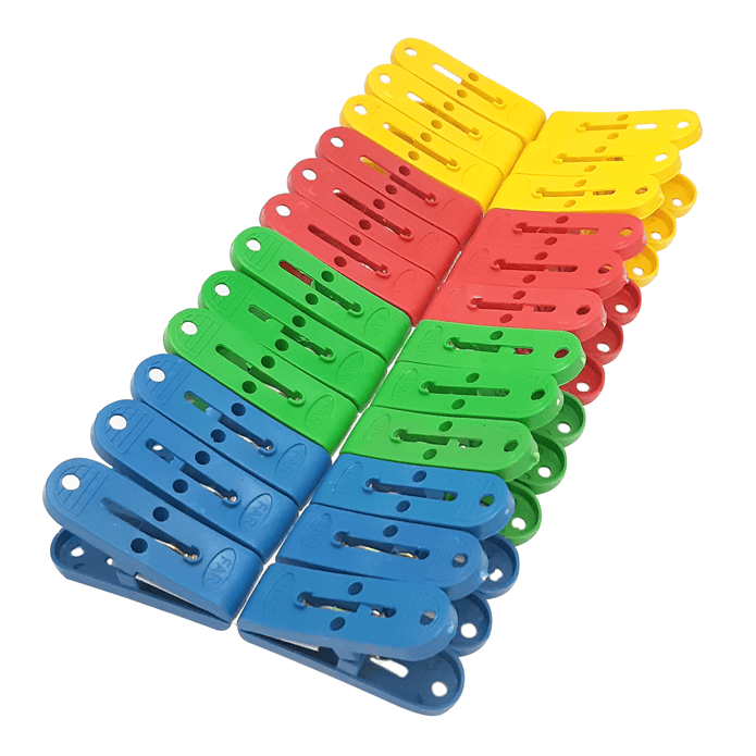 Far Plastic Cloth Clips 24pcs Supersavings