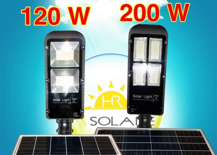 Image annonce: Lampadaires solaires 200W