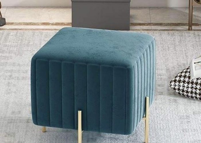 Image annonce: Tabouret en velours