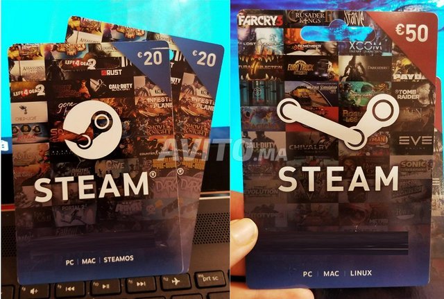 Image annonce: Carte Steam Maroc