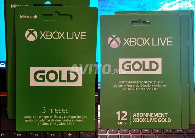 Image annonce: Carte Xbox Live Maroc