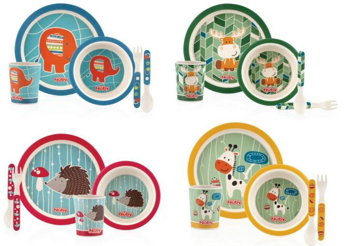 Image annonce: Set de repas Bamboo pour Bébés