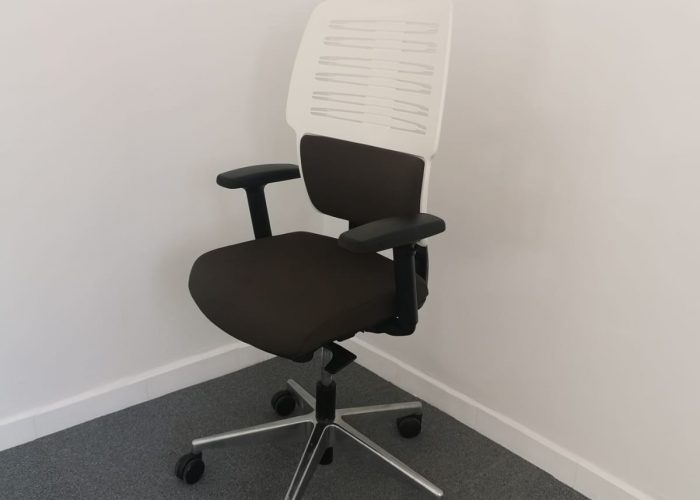 Image annonce: Chaise à roulette ergonomique Citizen blanche