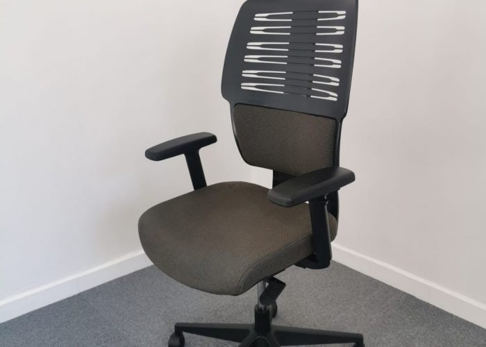 Image annonce: Chaise à roulette ergonomique Citizen marron