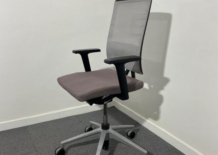 Image annonce: Chaise à roulette Sedus open up résille grise