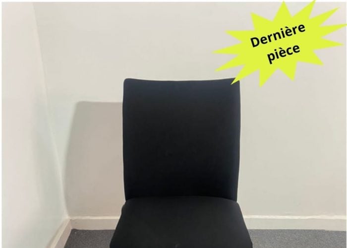 Image annonce: Chaise visiteur Haworth comforto tissus noir