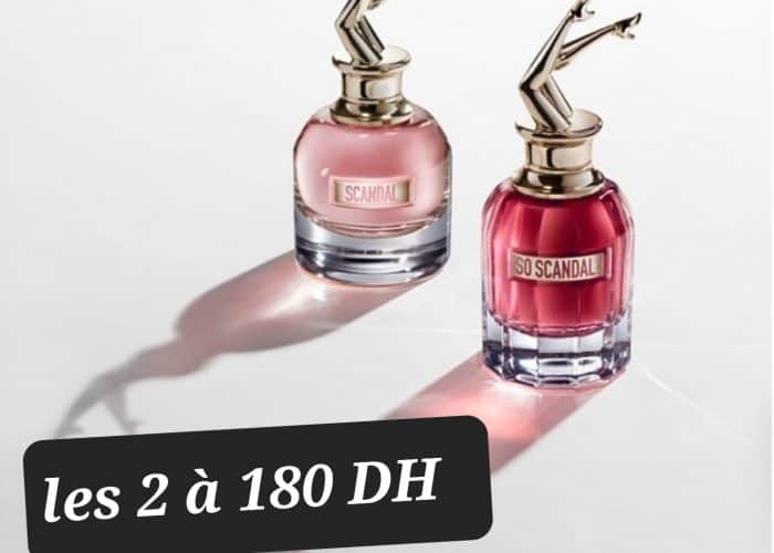 Image annonce: Pack 2 parfum scandal en promotion