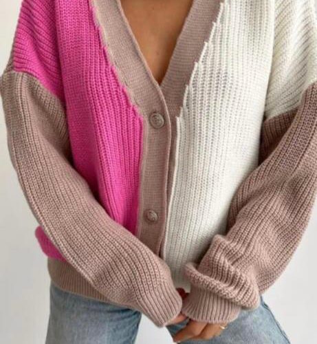Image annonce: GILET OVERSIZE TRICOLORE