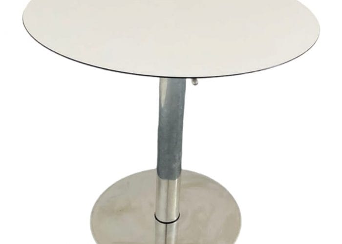 Image annonce: Table haute bar inox pro ajustable en hauteur promo