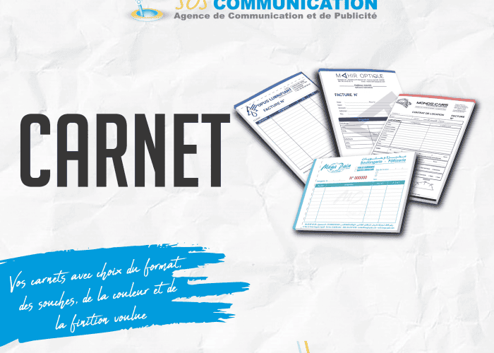 Image annonce: Carnet personnalisé