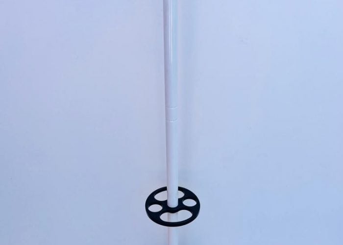 Image annonce: Porte manteau gris 4 patères porte parapluie