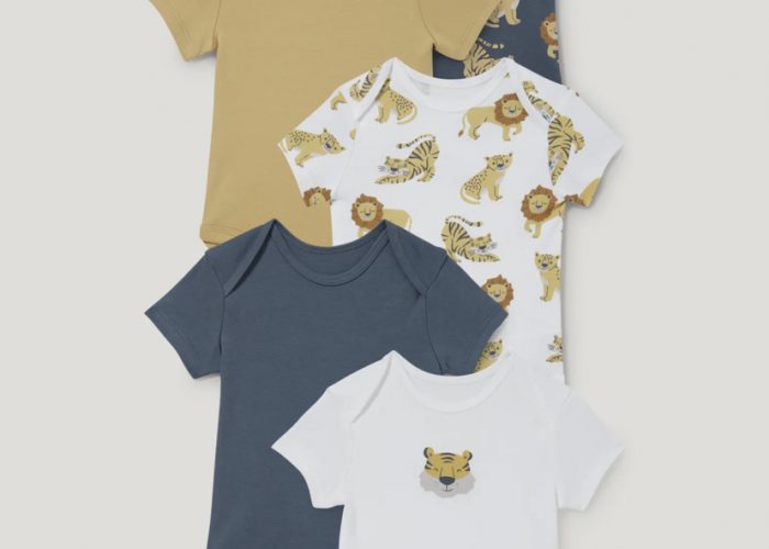Image annonce: Pack 5 Bodys bébé importé