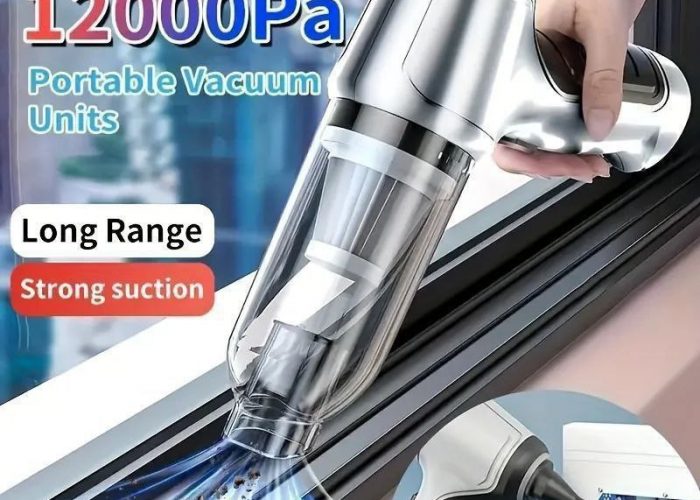 Image annonce: Aspirateur à Main Sans Fil Rechargeable Mini Aspirateur Portable Pour Maison Et Voiture