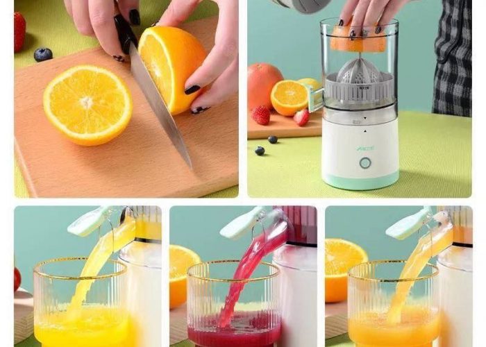 Image annonce: Presse-Fruits Portable Électrique sans Fil عصارة برتقال ذكية قابلة للشحن