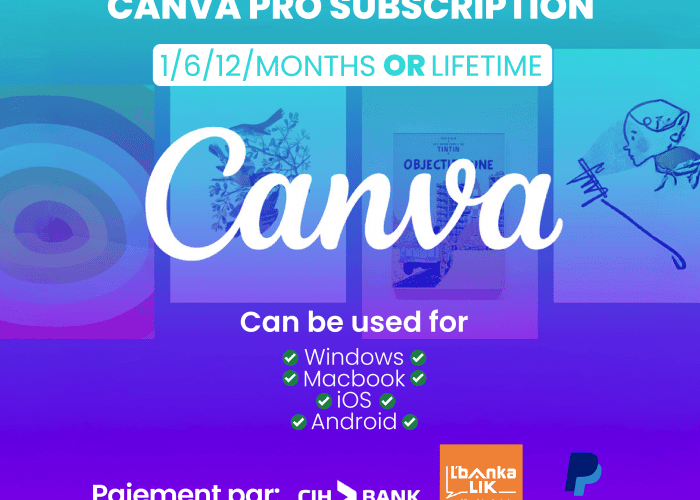Image annonce: CANVA PRO LIFETIME ACTIVATION