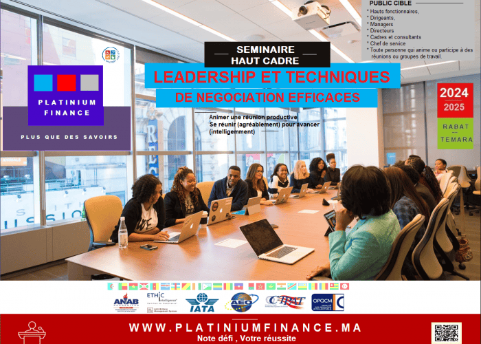 Image annonce: FORMATION haut cadre : Leadership et Techniques de Négociation efficace