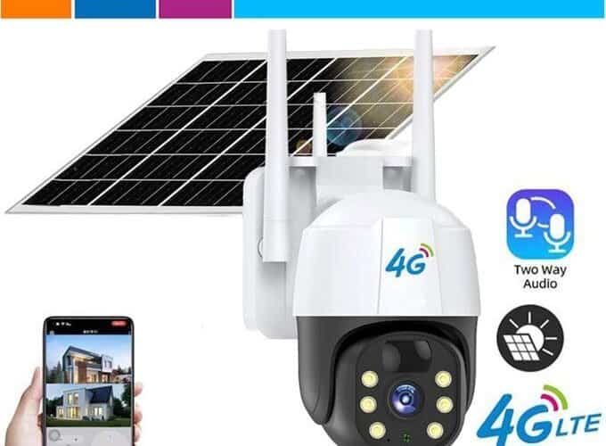 Image annonce: Camera solaire 4G