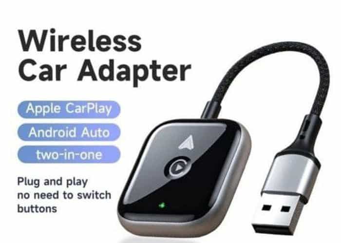 Image annonce: Wireless Car Adapter Adaptateur sans fil Android pour voiture