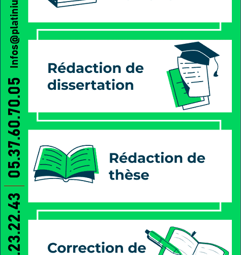 Image annonce: SERVICES REDACTION THESE & MEMOIRE- RELECTURE ET CORRECTION- MISE EN PAGE