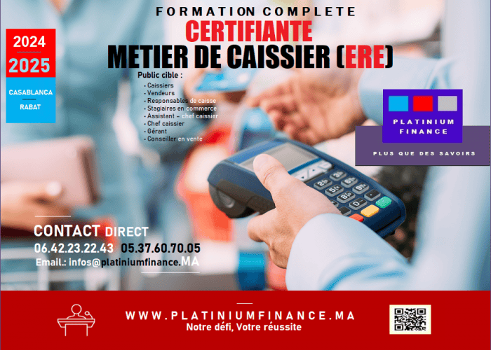Image annonce: Formation opérationnelle – Métier de Caissier – Caissière