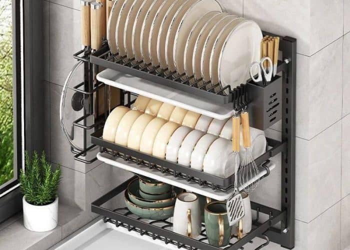 Image annonce: Durable Triple Sink قطارة الأواني الجديدة
