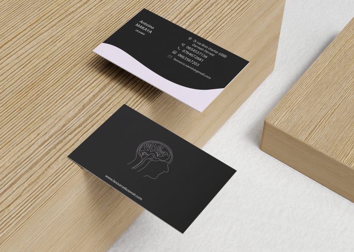 Image annonce: Conception et impression de la carte de visite