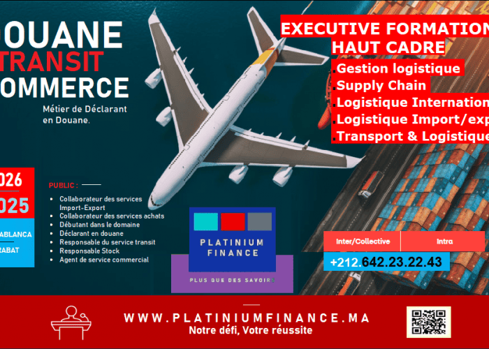 Image annonce: FORMATION HAUT CADRE – DOUANE – TRANSPORT & GESTION LOGISTIQUE INTERNATIONALE