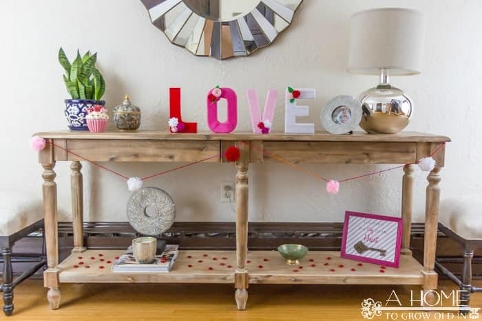 Check out these 3 easy DIY Valentine's Day projects that will liven up your entryway or mantle and won't break your budget.