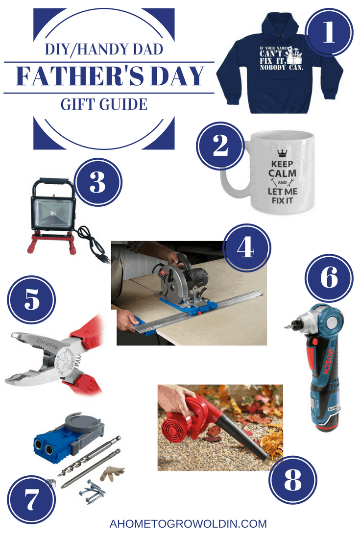 Do you have a handyman in your life? Check out these great Father's Day gift ideas for the DIY/handy dad. Shopping doesn't have to be difficult!